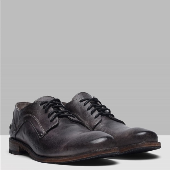 Bed Stu Blue Black Leather Oxfords - Picture 2 of 8